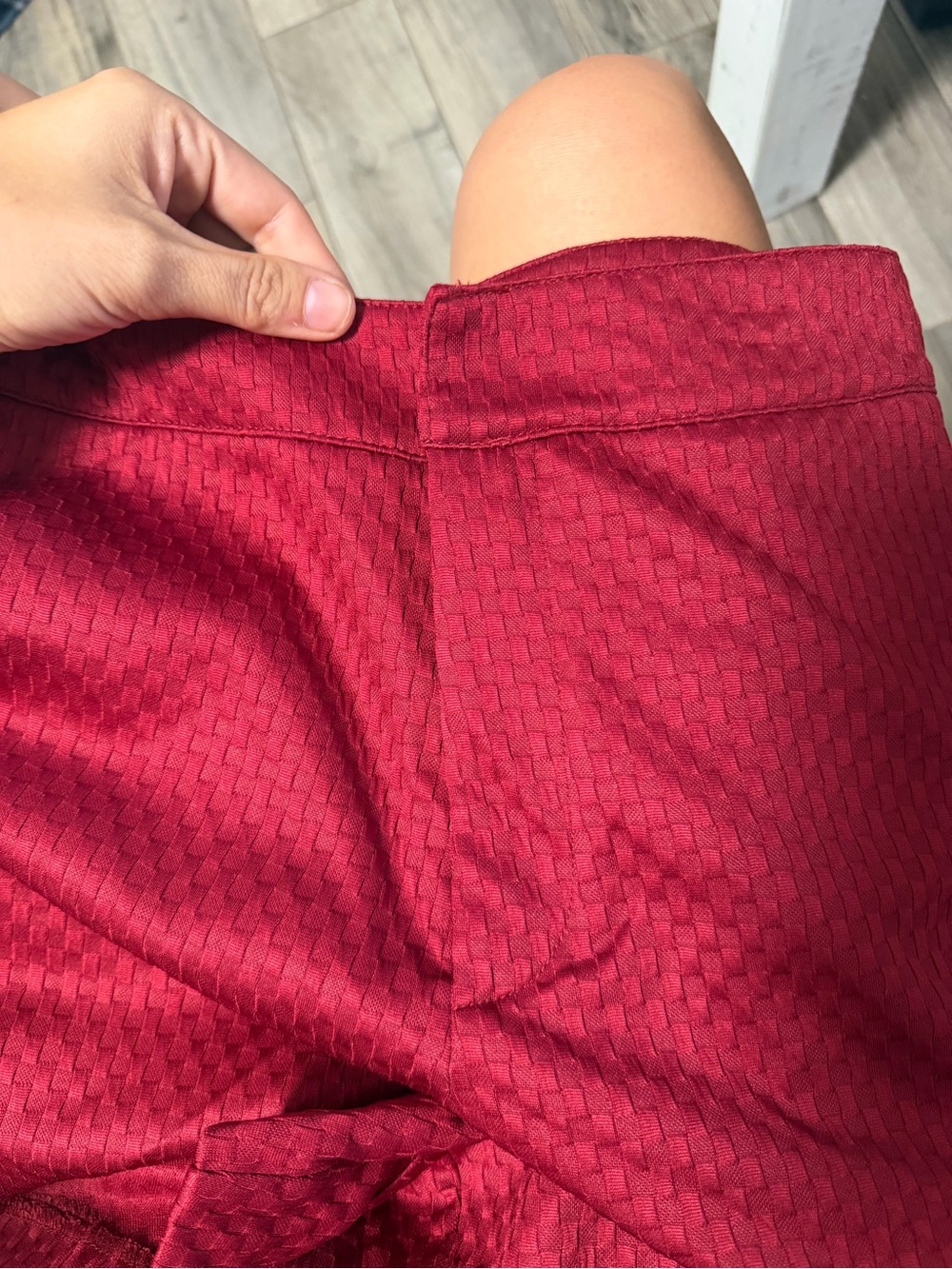 Red Rally Shorts - Picture 3 of 8